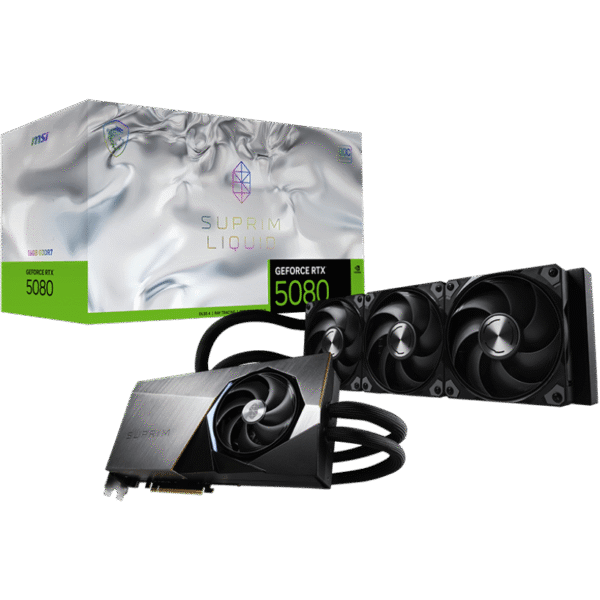 MSI GeForce RTX 5080 16G SUPRIM LIQUID SOC