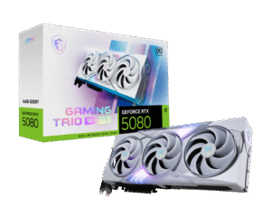 MSI GeForce RTX 5080 16G GAMING TRIO OC WHITE