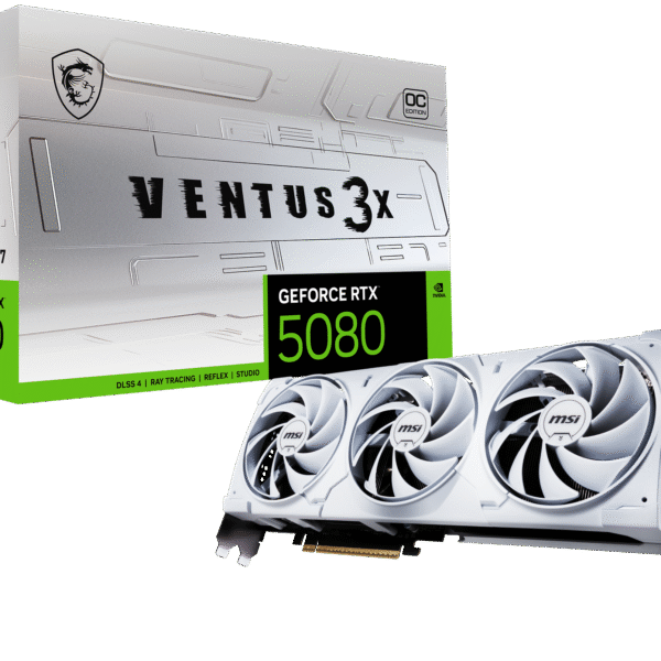 MSI GeForce RTX 5080 16G VENTUS 3X OC WHITE