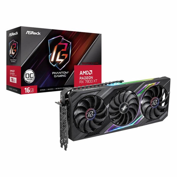 ASRock Radeon RX 7800 XT Phantom Gaming 16GB OC